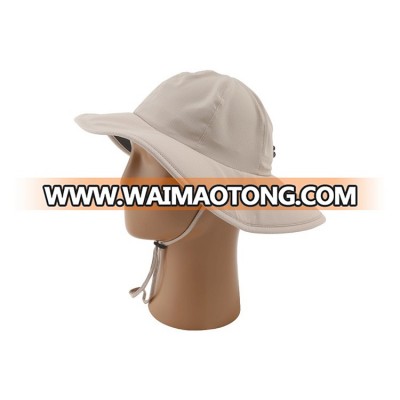 Guangzhou professional factory custom fishing golf plain white cotton bucket hat